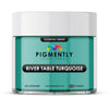 River Table Turquoise Epoxy Powder Pigment UltraClear Epoxy