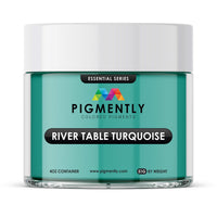 River Table Turquoise Epoxy Powder Pigment UltraClear Epoxy
