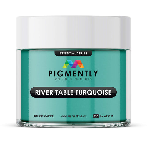River Table Turquoise Epoxy Powder Pigment UltraClear Epoxy