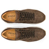 Zelli Italia 66-265-NIC ROXI Suede & Calfskin Sneaker, Nicotine