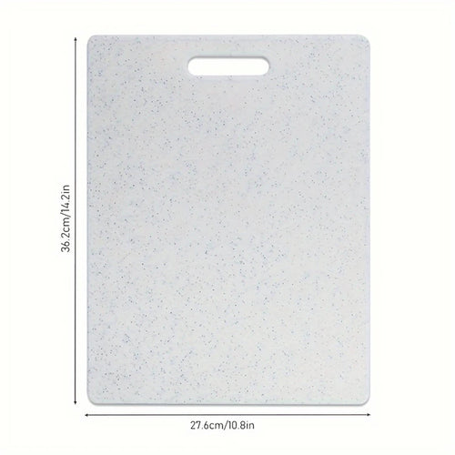 Imitation marble texture PP plastic cutting board Antibacterial mildew kitchen vegetable cutting board is dishwasher safe
