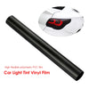 Matt Black Car Light Headlight Taillight Tint Vinyl Film Sticker Flexibility PVC Film Removable UV-Resistant Sheet for Glass