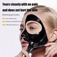 60g Bamboo Charcoal Fiber Mask Blackhead Removal Deep Mask Deep Cleansing Cleansing Exfoliating Mask Treatment Black Mask