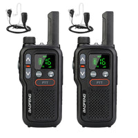 Baofeng 2 pcs Mini Walkie Talkie PMR 446 USB Portable Two-way Radio dual PTT Walkie-talkies T18 Portable Radio for Hunting Cafe