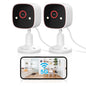 Jennov Outdoor/Indoor Security Cameras 5Ghz/2.4Ghz, 2K HD Wireless WiFi/Pet Dog Cat Baby Monitor Camera for Home Security IP66