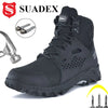 SUADEX S1 Safety Boots Men Work Shoes Anti-Smashing Steel Toe Work Safety Shoes Male Female Boots Anti-slippery EUR Size 37-48 EzBuyCo