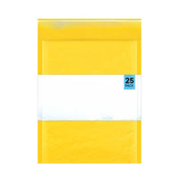 Kraft Bubble Mailers #0, Self-Seal Padded Mailing Envelopes, Pack of 25, 6x9 Inches