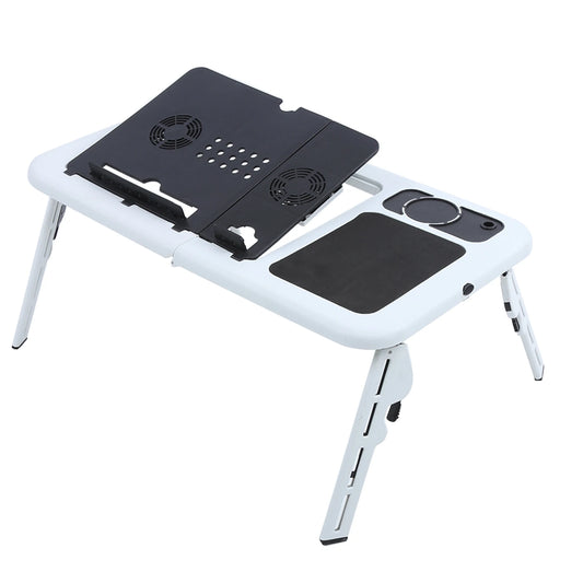 Laptop Notebook PC Folding Portable Car Bed Sofa Desk Stand Table Tray Cool Fan Lightweight Laptop Desk Notebook Portable Desk