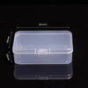 Mini Boxes Rectangle Plastic Storage Box Practical Frosted Translucent Toolbox Bead Jewelry Case Display Organizer Container