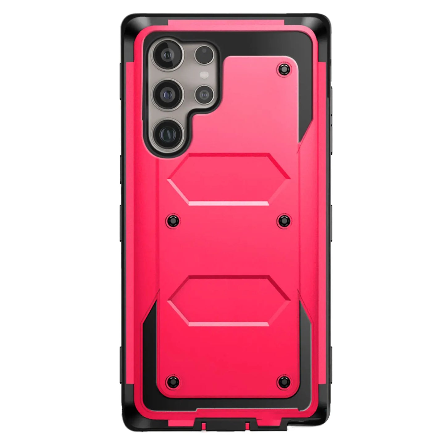 For Samsung Galaxy S24/S24+/S24 Plus/S24 Ultra 5G Phone Case Shockproof Protective Heavy Duty Rugged Hybrid Cover Rose