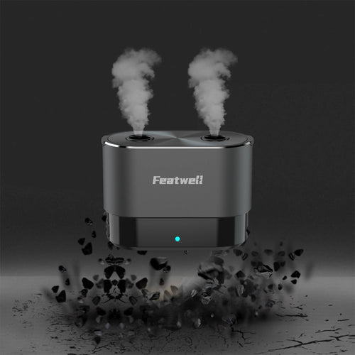 Smart Car Air Freshener with 10ml Natural French Perfume, Three Adjustable Modes Smart Car Aroma Diffuser, Car Diffuse