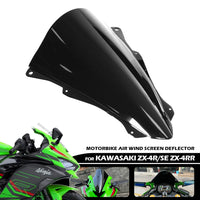 ZX4R ZX4RR Motorcycle Air Wind Screen Deflector For KAWASAKI ZX-4R ZX-4RR 2023 Front Windshield Windscreen Motorbikes Deflector