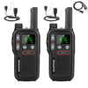 Baofeng 2 pcs Mini Walkie Talkie PMR 446 USB Portable Two-way Radio dual PTT Walkie-talkies T18 Portable Radio for Hunting Cafe