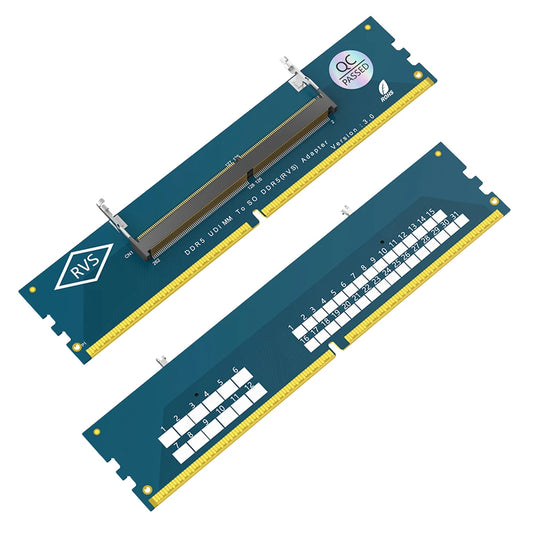 Laptop SO DDR5 RAM To Desktop DDR5 U-DIMM Adapter Memory Card Converter DDR5 Memory RAM Adapter Card for Laptop Desktop