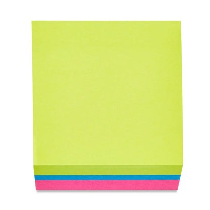 Sticky Notes Cube, Multicolor, 3” x 3”, 400 Sheets