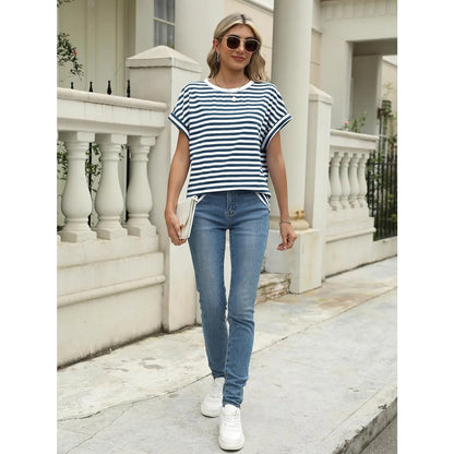 Womens Summer Tops Outfits Spring Casual Dressy T Shirts Workout Clothes Going Out Trendy Vacation Fashion 2025