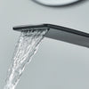Waterfall Bathroom Sink Faucet Single Handle Basin Faucet Hot Cold Water Mixer Tap For Bathroom Sink
