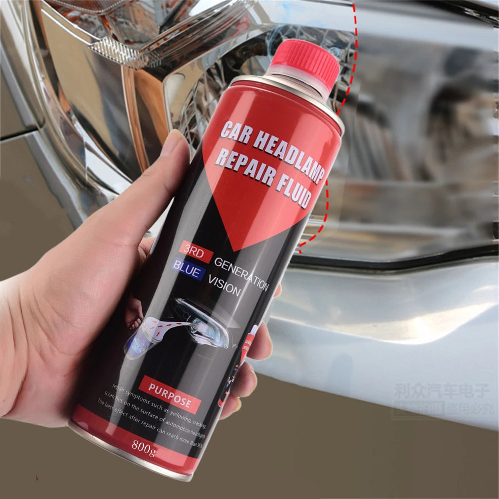 2PCS Headlight Repair Liquid Polishing Car Headlights Cleaner Restoration Liquid Polymer Headligjht Besteam Liquid