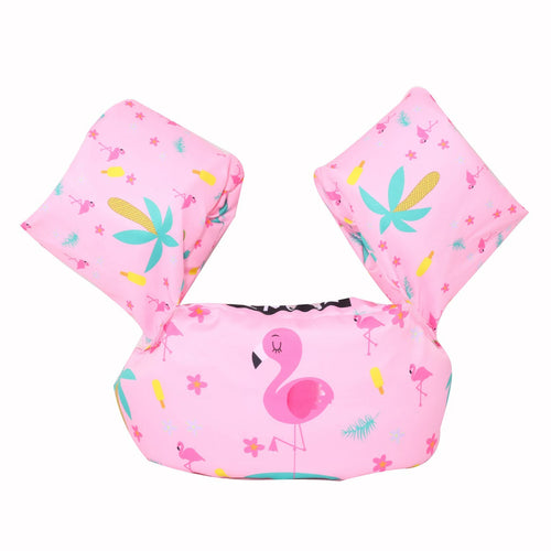 Kids Swim Vest Cartoon Water Wings Arm Floaties Children Life Vest Sea Pool Safety Swim Aid for Children Age 2 to 6 Years Old