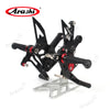 Arashi V2.0 Adjustable Rearset For KAWASAKI Ninja ZX4R ZX-4R 2023 / ZX-4RR ZX4RR 2022 -2024 CNC Footrest Foot Pegs Pedal