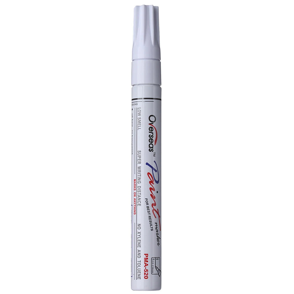 Oily Painting Pen Auto Rubber Tyre Polishes Paint Cleaner Car Wheel Tire Metal Permanent Marker Graffiti Touch Scratch Wet Wax