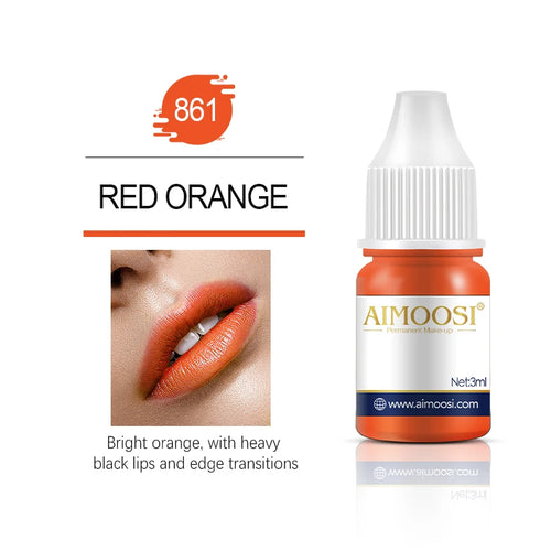 Tattoo Ink Nano Pigment Milkly Colors For Semi Permanent MakeUp Sets Tint Eyebrow Eyeliner Lips Beauty 3ml Microblading Pigments