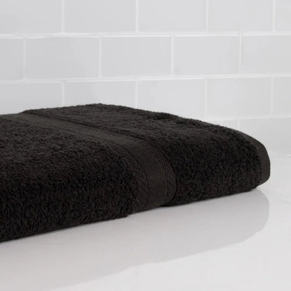 (2-pack) Bath Towels, Extra Soft and Absorbent, Black