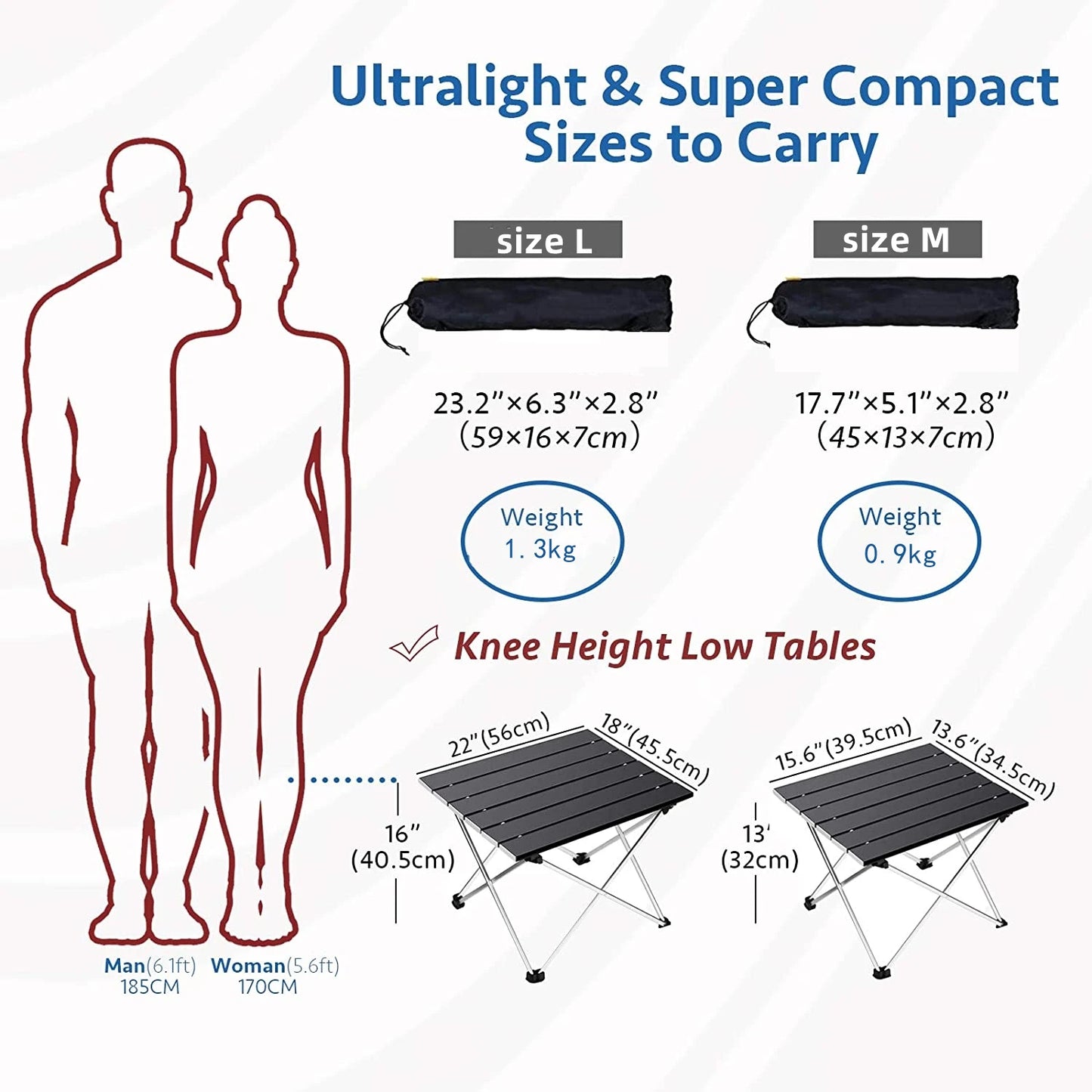 Ultralight Portable Folding Camping Table Foldable Outdoor Dinner Desk High Strength Aluminum Alloy For Garden Party Picnic BBQ