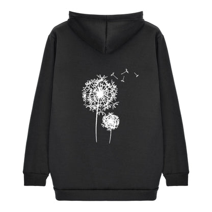 Womens Oversized Zip Up Letter Print Drawstring Hoodies Sweatshirts Clothes With Pockets Teen Girl Bluza Damska Hooded