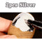 2pcs Silver