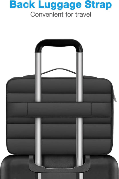 Laptop Briefcase Sleeve for MacBook Air Pro M4 M3 M2 M1 13 14 15 15.6 16 inch HP Dell Lenovo Asus Notebook Computer Bag Case