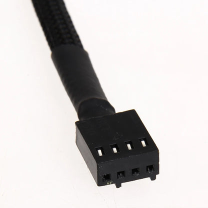 5-15PCS 4 Pin PWM Connector Case Fan Extension Power Cable 26cm for Compure CPU Cooling System for Computer Connector Case Fan