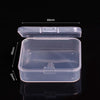 Mini Boxes Rectangle Plastic Storage Box Practical Frosted Translucent Toolbox Bead Jewelry Case Display Organizer Container
