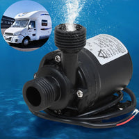 Garden High Pressure Water Pump - DC 12V Brushless, 800L/H, IP68 Waterproof