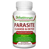 Intestinal Detox with Black Walnut, Wormwood & More - Eliminates Parasites & Other Intestinal Worms, 60 Capsules