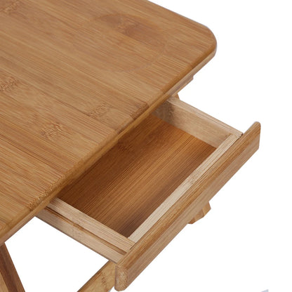 Bed Desk Adjustable Bamboo Rack Shelf Dormitory Bed Lap Desk Portable Book Reading Tray Stand Laptop Bed Desk Bed Lap Desk