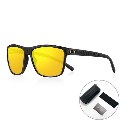 AOFLY Polarized Sunglasses for Men UV400 Protection Lightweight Frame Driving Fishing Golf Square Fashion Sun Glasses Women