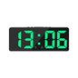 Digital Alarm Clock Voice Control Teperature Snooze Night Mode Desktop Table Clock 12/24H Anti-disturb Funtion LED Clocks Watch