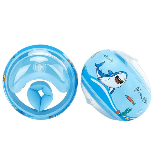 Pool Floats for Child Swimming Ring Swim Tube Water Play Equipment Inflatable Buoys Portable Kids Swimming Arm Floaties Pool Toy