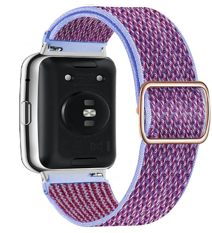 Scrunchie Band For Huawei Watch Fit 2 Strap Smartwatch Accessories Elastic Nylon Loop Bracelet Correa Huawei Watch fit2 band