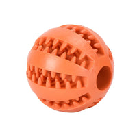 Natural Rubber Pet Dog Toys Dog Chew Toys Tooth Cleaning Treat Ball Extra-tough Interactive Elasticity Ball5cm for Pet Products