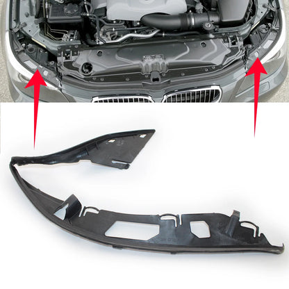 1 Pair Car Headlight Lens Seal Gasket for BMW E60 5 Series 04-10 m5 63126934511 63126934512 Car Headlight Lens Shell Cover