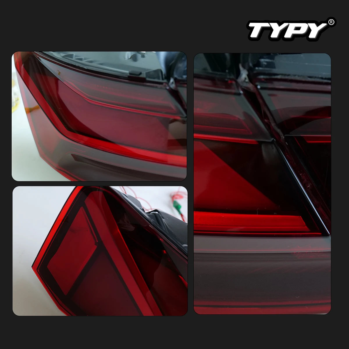 Car Lights LED Tail Lamps Assembly For Audi A5 Taillight 2017-2020 Upgrade S5 Style Taillights Assembly Auto Parts