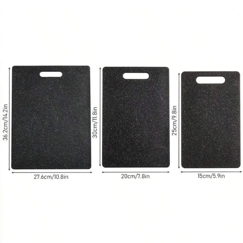 Marble Texture PP Cutting Board Antibacterial and Mildew Cutting Board Kitchen Vegetable Cutting Board Dishwasher Safe