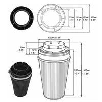 Black Red Cold Air Intake System Heat Shield + Filter for 99-06 Chevy GMC Silverado Automobile and accessories Engine parts