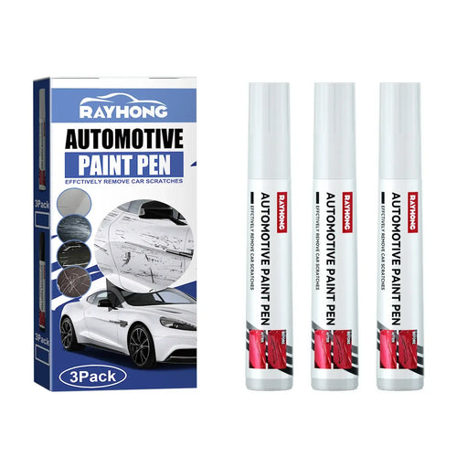 RAYHONG 3pcs Paint For Cars Paint Scratch Repair Waterproof Auto Scratch Remover Pen Black/White Car Paint Pen