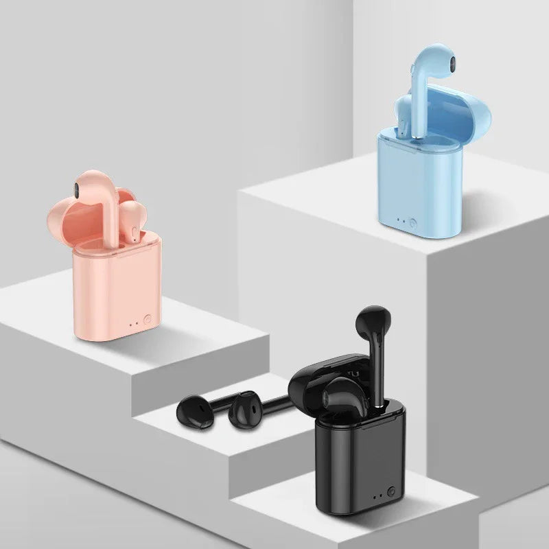 i7 MINI Wireless Bluetooth Earphone 5.0 Stereo Earbuds Headset Sports Wireless Headphones With Charging Box For All Smart Phone