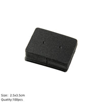 100pcs Cardboard Earring Display Card Paperboard Jewelry Label Hanging for Entrepreneurship Selling Small Businesses Packaging