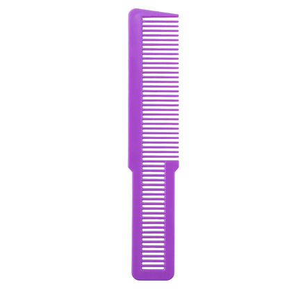 Hairdressing Carbon Fiber Anti-static Comb Wide Tooth Haircut Hair Trimmer Comb Hair Brushes Girls Ponytail Comb