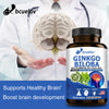 Ginkgo Biloba - Brain Booster - Rich in vitamins B6, B12, folic acid, helps improve concentration and memory, cognitive abilitie